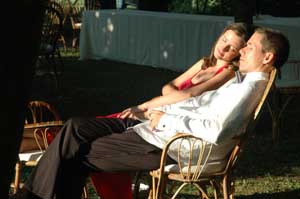 dormiendo nel giardino del paradiso